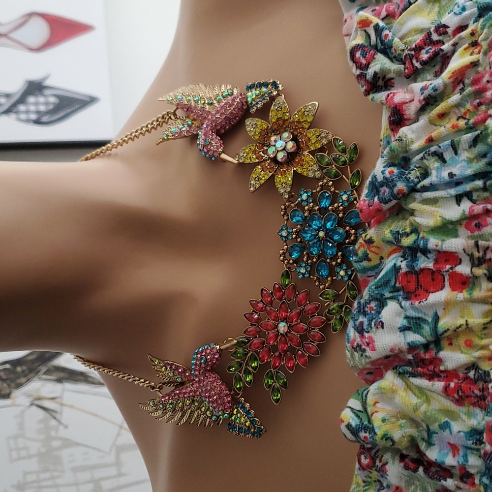 Natasha Hummingbird Necklace